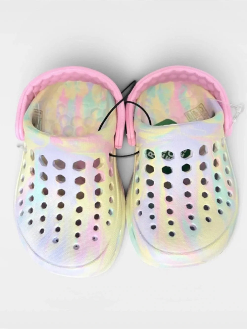 Joybees Baby/Toddler Active Marbled Ombré Pink  Clog 4/5 NWT